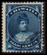1882. HAWAII. Likelike 1 CENTS. AKAHI KENATA.  (Michel 24) - JF534918 - Hawaï