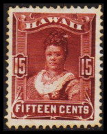 1882. HAWAII. Kapiolani 15 CENTS. No Gum. (Michel 26) - JF534922 - Hawai