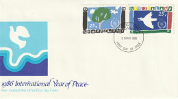 New Zealand 1986 FDC - FDC