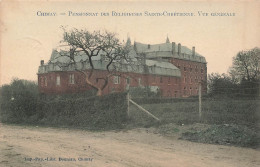 Belgique - Chimay - Pensionnat Des Religieuses Saintes Chrétiennes - Vue Générale - Colorisé - Carte Postale Ancienne - Chimay