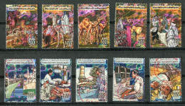 LIBYA 2001/2002 - 10 Hologram Stamps PMK (lot #2) - Hologrammes