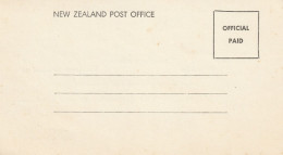 New Zealand Old Card - Oficiales