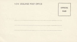 New Zealand Old Card - Oficiales