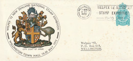New Zealand Cover Mailed - Postal Stationery