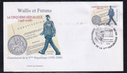 Thème De Gaulle - Wallis Et Futuna - Enveloppe - De Gaulle (General)