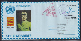 Thème De Gaulle - Nations Unies - Aérogramme - De Gaulle (General)
