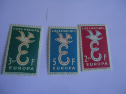 LUXEMBURG  MNH  STAMPS   EUROPA 1958 - 1958