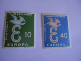 GERMANY  MNH  STAMPS   EUROPA 1958 - 1958