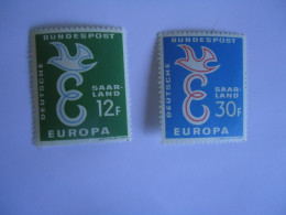 SAAR  MNH  STAMPS   EUROPA 1958 - 1958