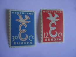 NETHERLANDS  MNH  STAMPS   EUROPA 1958 - 1958