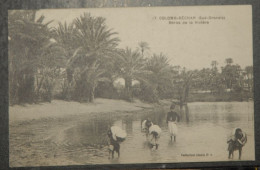 CP, Algérie, COLOMB BECHAR Sud Oranais Bords De La Riviere N°17 Collection Ideale PS - Bechar (Colomb Béchar)