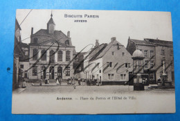 Andenne Place Du Peron Et Hotel De Ville. - Andenne