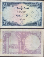 PAKISTAN - 1 Rupee ND (1964) Signature 8 P# 9A Asia Banknote - Edelweiss Coins - Pakistan