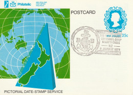 New Zealand Card Cancel - Enteros Postales