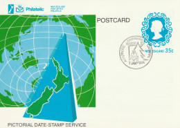 New Zealand Card Cancel - Postal Stationery