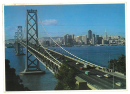 BR4145 U.S.A. San Francisco Oakland Bay Bridge Viaggiata 1983 Verso Roma - San Francisco