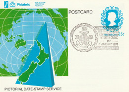 New Zealand Card Cancel - Enteros Postales