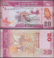 SRI LANKA - 20 Rupees 2010 P# 123a Asia Banknote - Edelweiss Coins - Sri Lanka