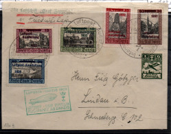 Dantzing (aéreo) Nº 25/29. Año 1932 - Storia Postale