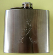 Johnnie Walker Stainless Steel Hip Flask 5 Oz - Alkohol