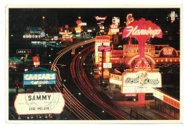 BR4154 U.S.A. Las Vegas Nevada Viaggiata 1986 Verso Genova - Las Vegas