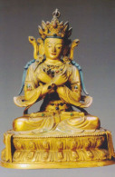 China - Copper Vajradhara State, Tibetan Buddhist Relic At Yonghe Lamasery, Beijing - Tíbet