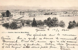 Genève Quai Du Mont-Blanc 1900 - Genève