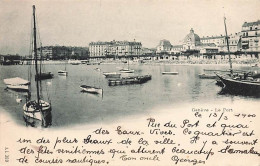 Genève  Le Port 1900 Barque Bateau - Genève