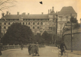 Blois * 1925 * Route Et Château * Photo Ancienne 10x7.2cm - Blois