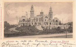 Gruss Aus Zürich Tonhalle 1900 - Zürich