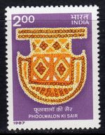 India 1987 Phoolwalon Ki Sair Festival, Delhi, MNH, SG 1257 (D) - Ungebraucht