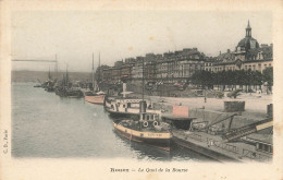 Rouen * Le Quai De La Bourse * Bateau Vapeur GUEPE N°26 - Rouen