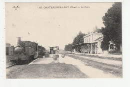 CHATEAUMEILLANT - LA GARE - TRAIN - 18 - Châteaumeillant