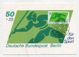 MC 145183 GERMANY / BERLIN WEST - 1980 - Für Den Sport 1980 - Maximum Cards