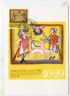 MC 145186 GERMANY / BERLIN WEST - 1980 - Für Die Wohlfahrtspflege 1980 - Cartoline Maximum