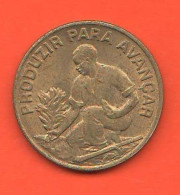 Capo Verde 2,50 Escudos 1977 FAO Cabo Verde Cape Verde Bronze Coin - Cape Verde