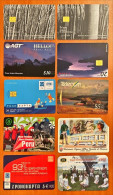 10 Different Phonecards - Collections