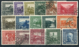 BOSNIA & HERZEGOVINA 1910 Birthday Of Franz Jospeh Set Used.  Michel 45-60 - Bosnie-Herzegovine