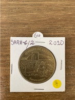 Monnaie De Paris Jeton Touristique - 64 - Sare - Les Grottes De Sare - 2010 - 2010