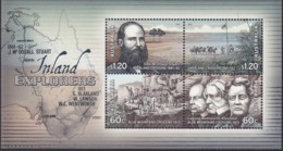 Australia  2012 'Inland Explorers' M/S Mint Never Hinged - Mint Stamps