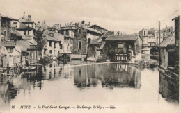 FRANCE - Metz - Le Pont Saint-Georges - St-George Bridge - LL - Lac - Ville - Carte Postale Ancienne - Metz