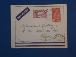 BV11 CAMEROUN   BELLE LETTRE RR  1939 YAOUDE   A BORDEAUX  FRANCE +N°148 +AFF. INTERESSANT+ - Storia Postale