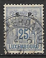 LUXEMBOURG    -   Service   -  1882 .  Y&T N° 61 Oblitéré.  Cote 27 € - Service