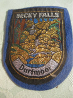 Ecusson Ancien/ ANGLETERRE  / Dartmoor / BECKY FALLS/Vers 1960- 1970                 ET410 - Patches