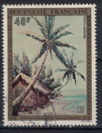 POLYNESIE FRANCAISE             N°  YVERT  PA 85  ( 6 )    OBLITERE    ( OB 11/ 31 ) - Used Stamps