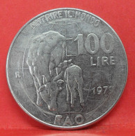 100 Lire 1979 - TB - Pièce De Monnaie Italie - Article N°3559 - Conmemorativas
