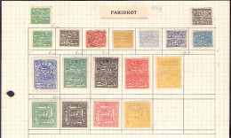 INDIA - FARIDKOT  -  BIG LOT - 1872/87 - Faridkot