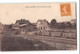 CPA 80 Bray Sur Somme Vue D'ensemble Sur La Gare Et Le Train Tramway - Bray Sur Somme