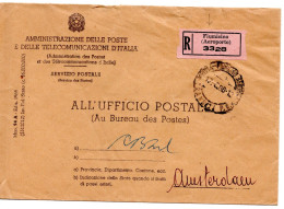 68126 - Italien - 1966 - R-PostdienstBf ROMA -> Niederlande - 1961-70: Marcophilie