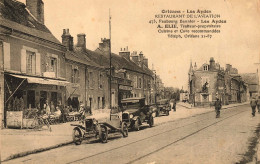 Orléans , Les Aydes * Restaurant De L'Aviation A. ELIE Traiteur Propr 473 Faubourg Bannier * Automobile Ancienne Marque - Orleans